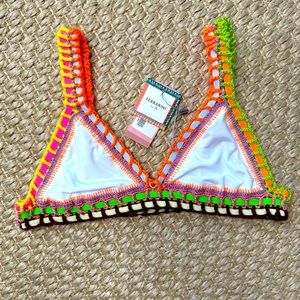 NWT-PQ SWIM- FERRARINI: one size swim in white